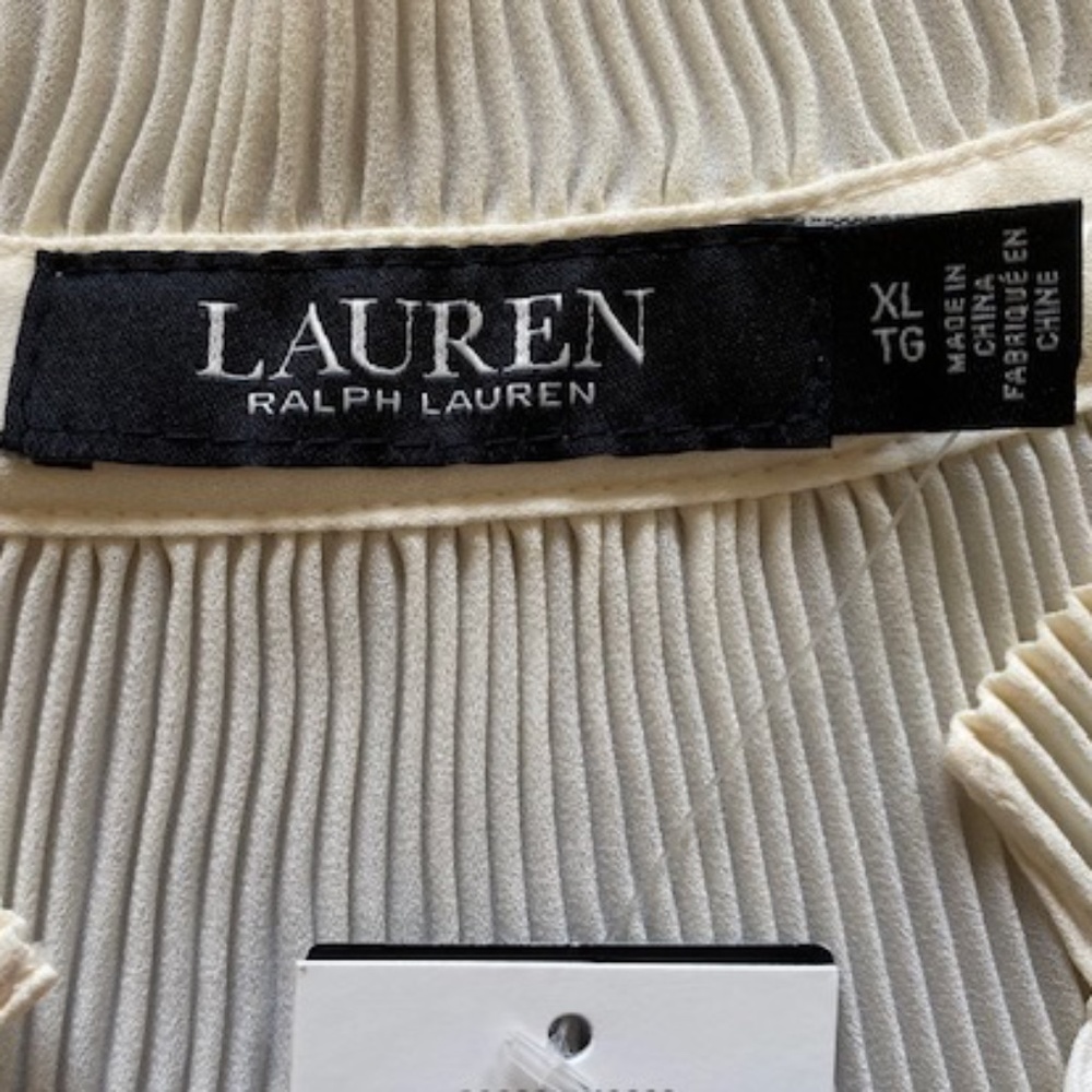 Ralph Lauren 2-piece pleated top (NWT) - Picture 7 of 15